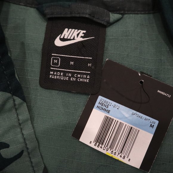 NWT Nike Sportswear Camo Military Jacket Medium - Picture 5 of 9
